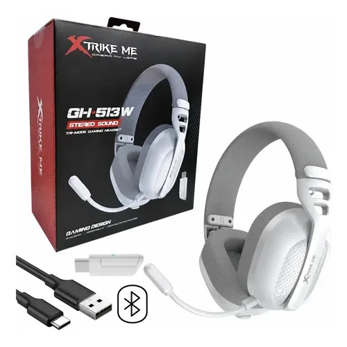 AUDIFONO XTRIKE-ME GH-513 BLANCO