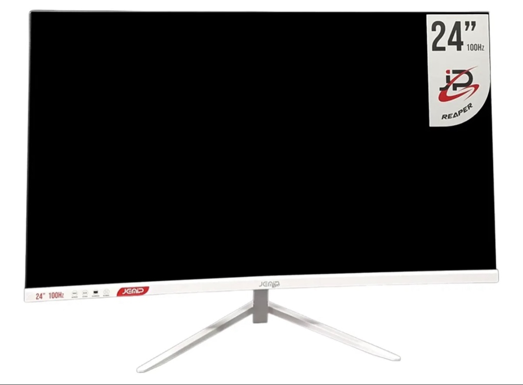 MONITOR JEMIP 24" GAMING CURVO REAPER / FULL HD BLANCO