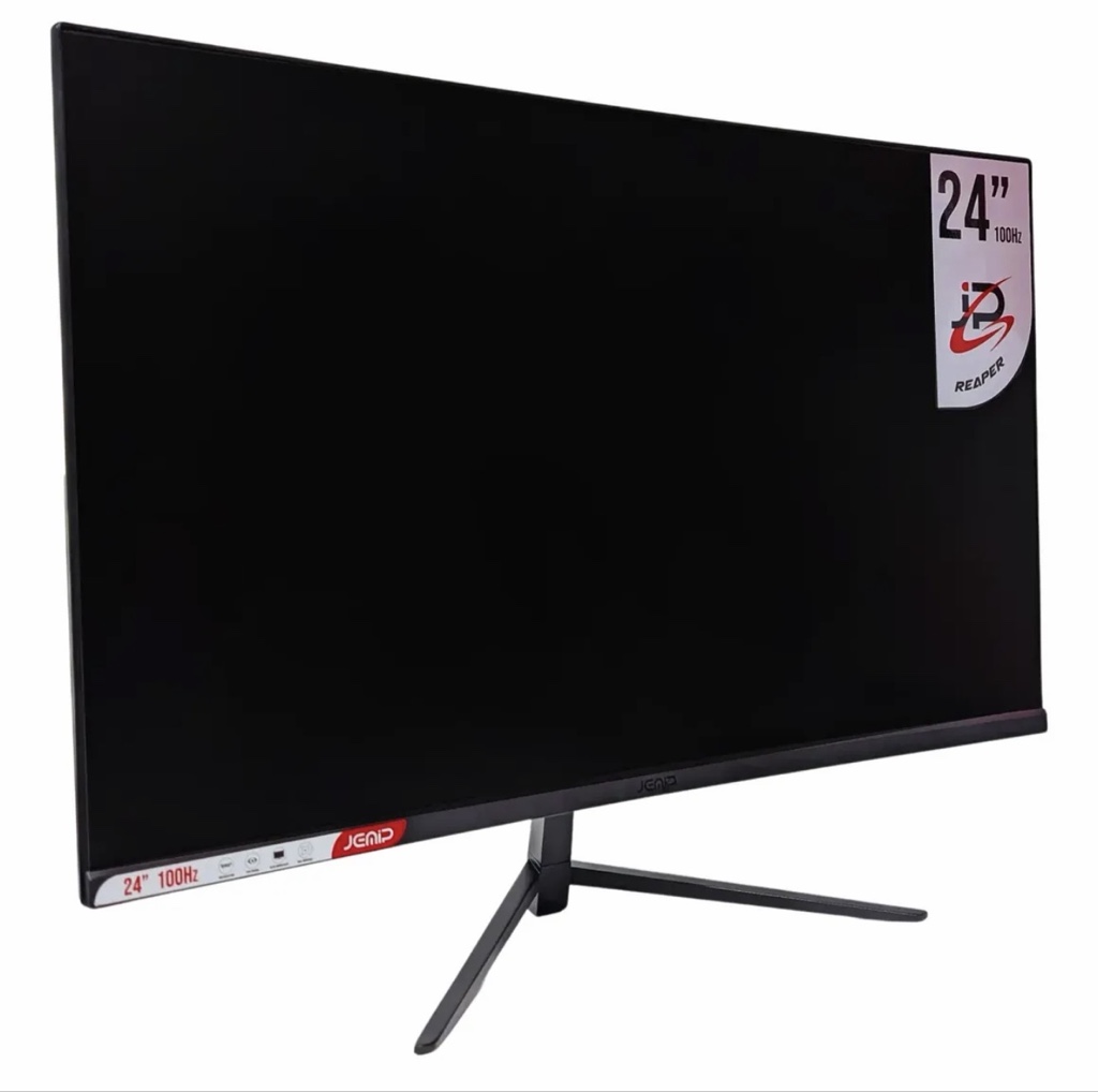 MONITOR JEMIP 24" GAMING CURVO REAPER / FULL HD NEGRO