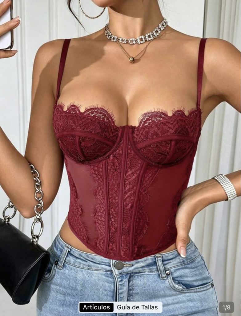Corset de encaje