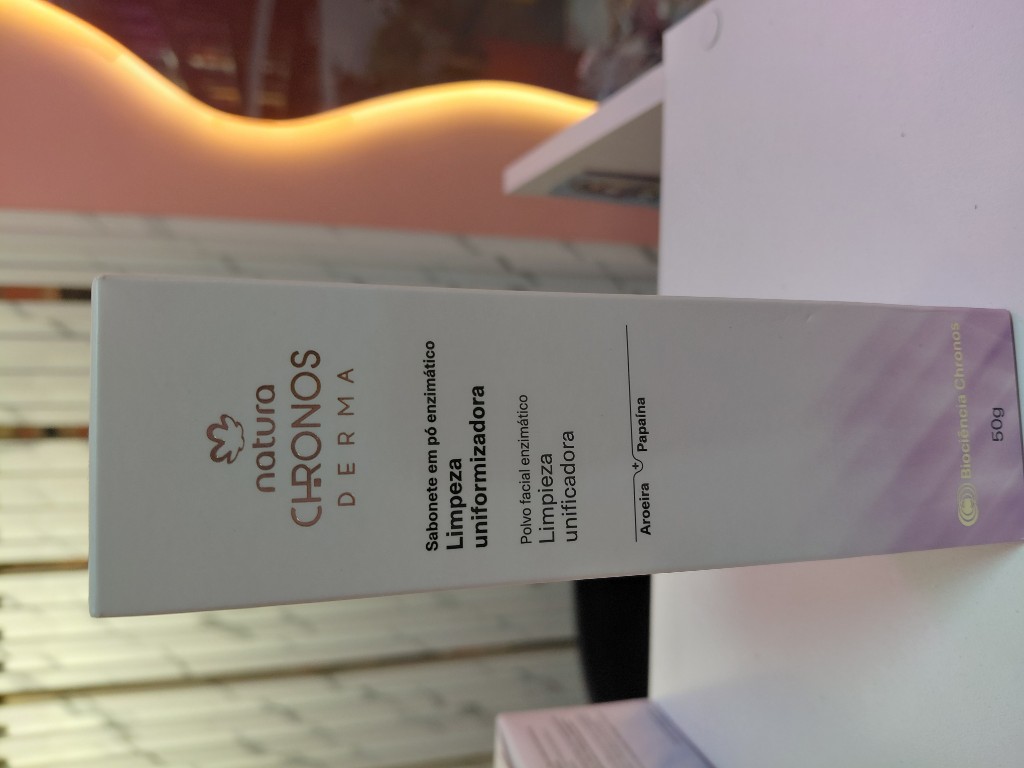 Natura Chronos Derma polvo facial limpiador