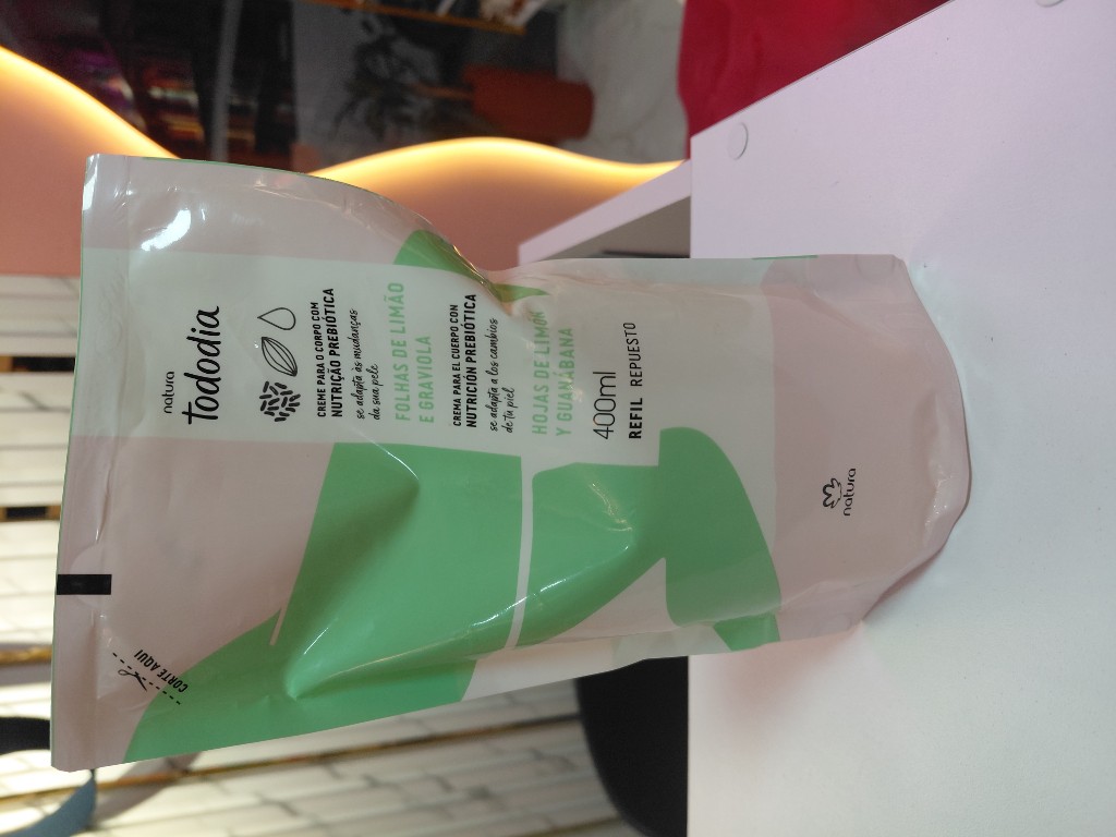 Natura Tododia Crema corporal limón y guanábana 400ml