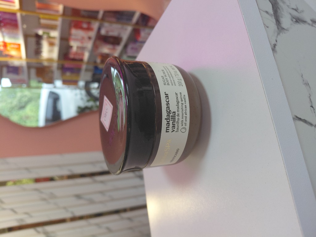 Exfoliamte en azúcar  nativa spa aroma vainilla