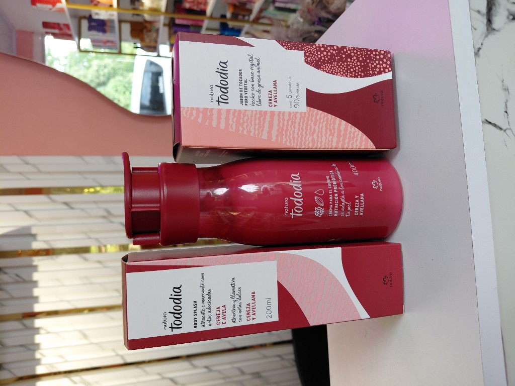 Kit tododia  cereza y avellana