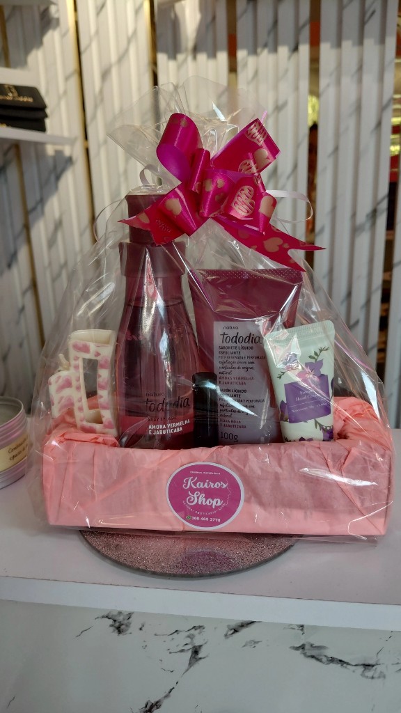 Natura Tododia kit rosado regalo
