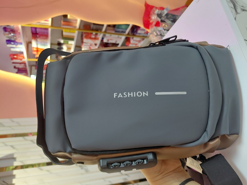 Bolso fashion gris
