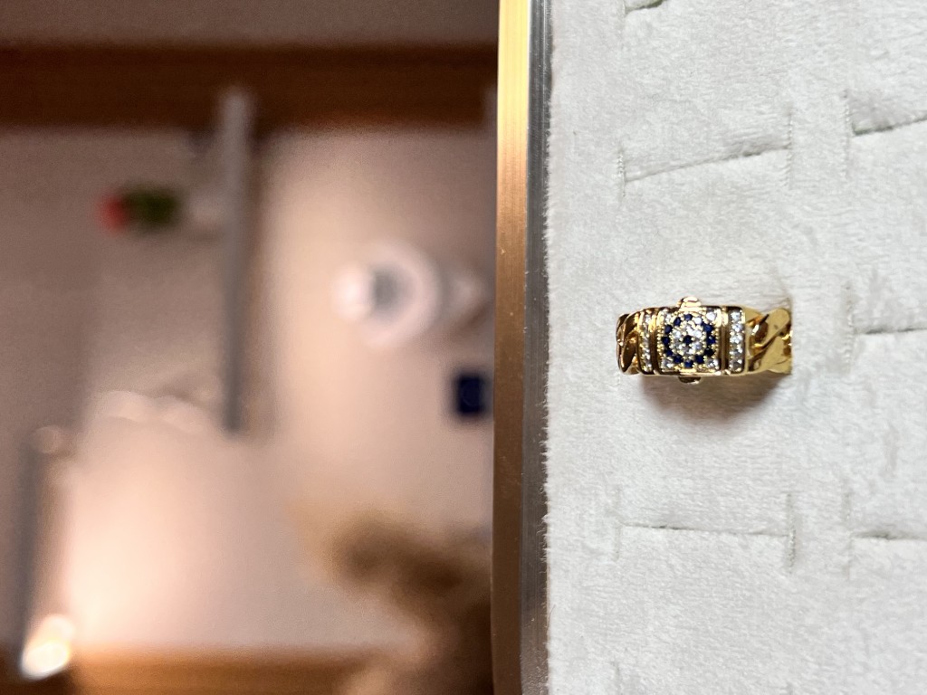 Anillo monaco de ojo turco
