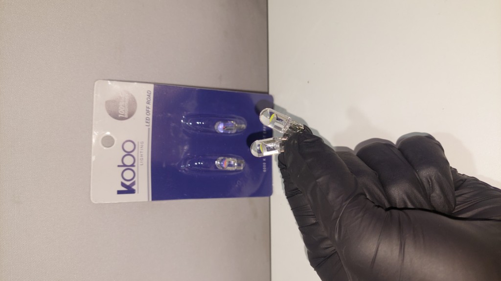 KB - Led T10 BLANCO cristal (blister x2) lampara de led Kobo
