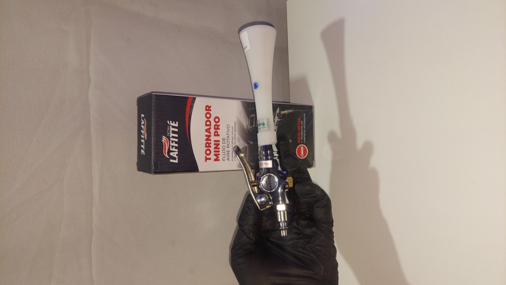 LF - Tornador mini PRO pistola tornador para interiores tapizados y alfombras Laffitte