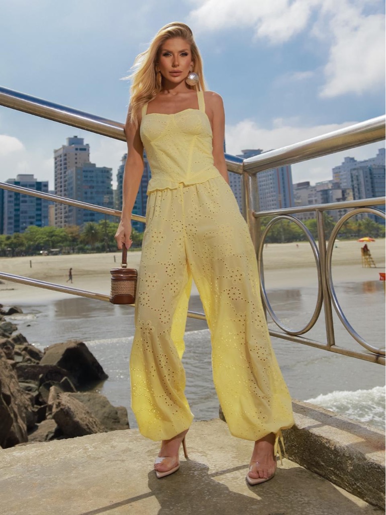 Conjunto amarelo em lese
