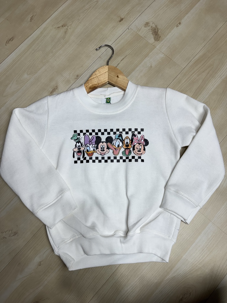Moletom infantil Mickey & Co.