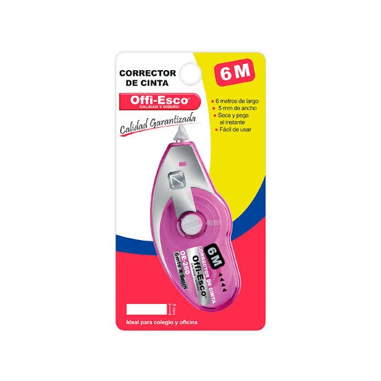 CORRECTOR CINTA 6M