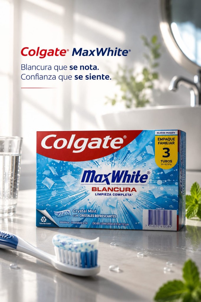 COLGATE MAXWHITE X3