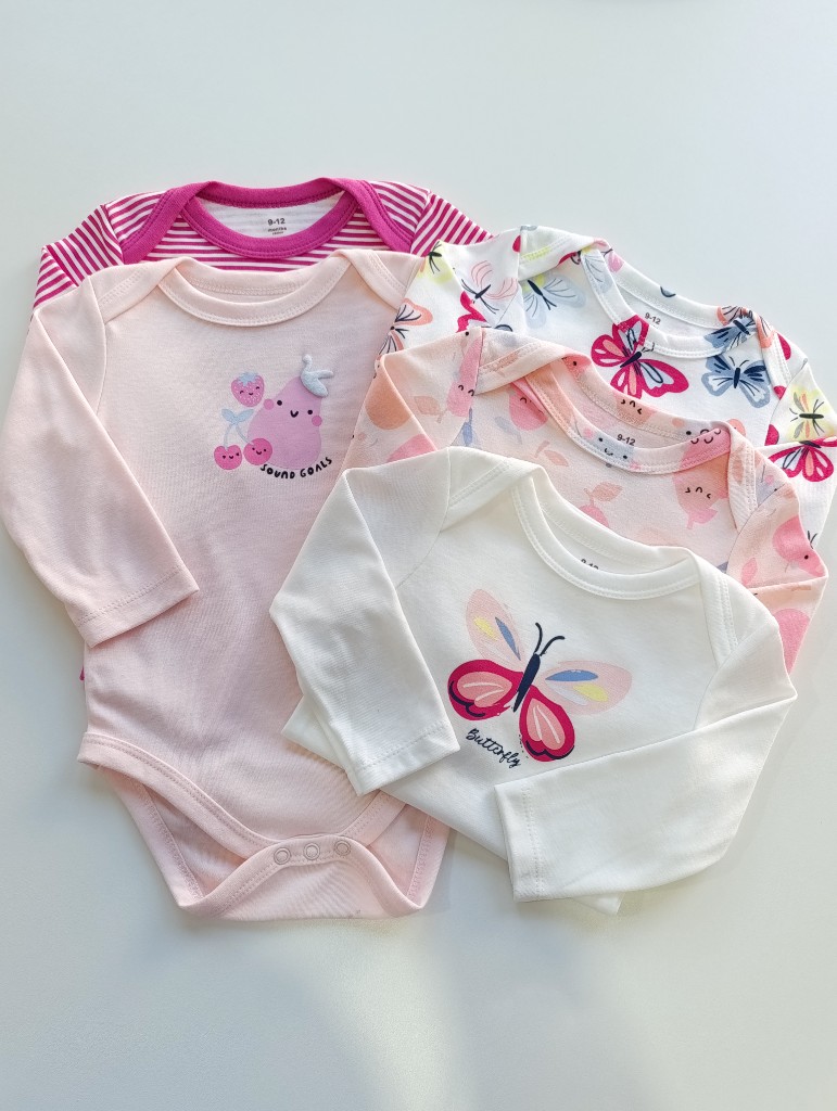 Pack bodies mangas largas 12M
