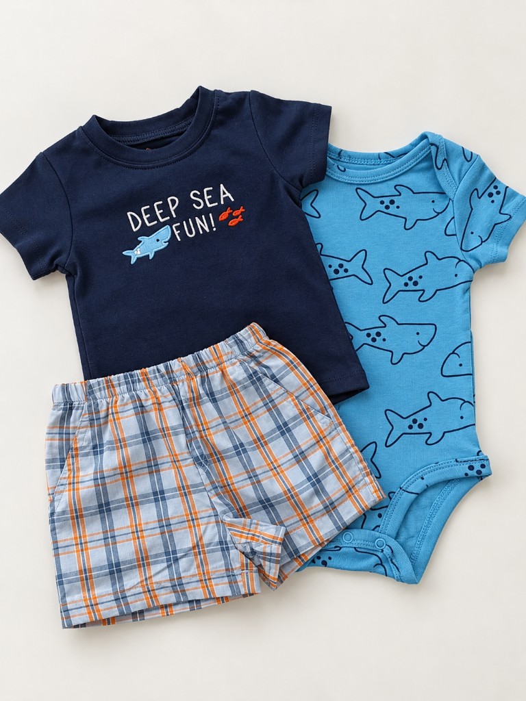 Conjunto Deep azul