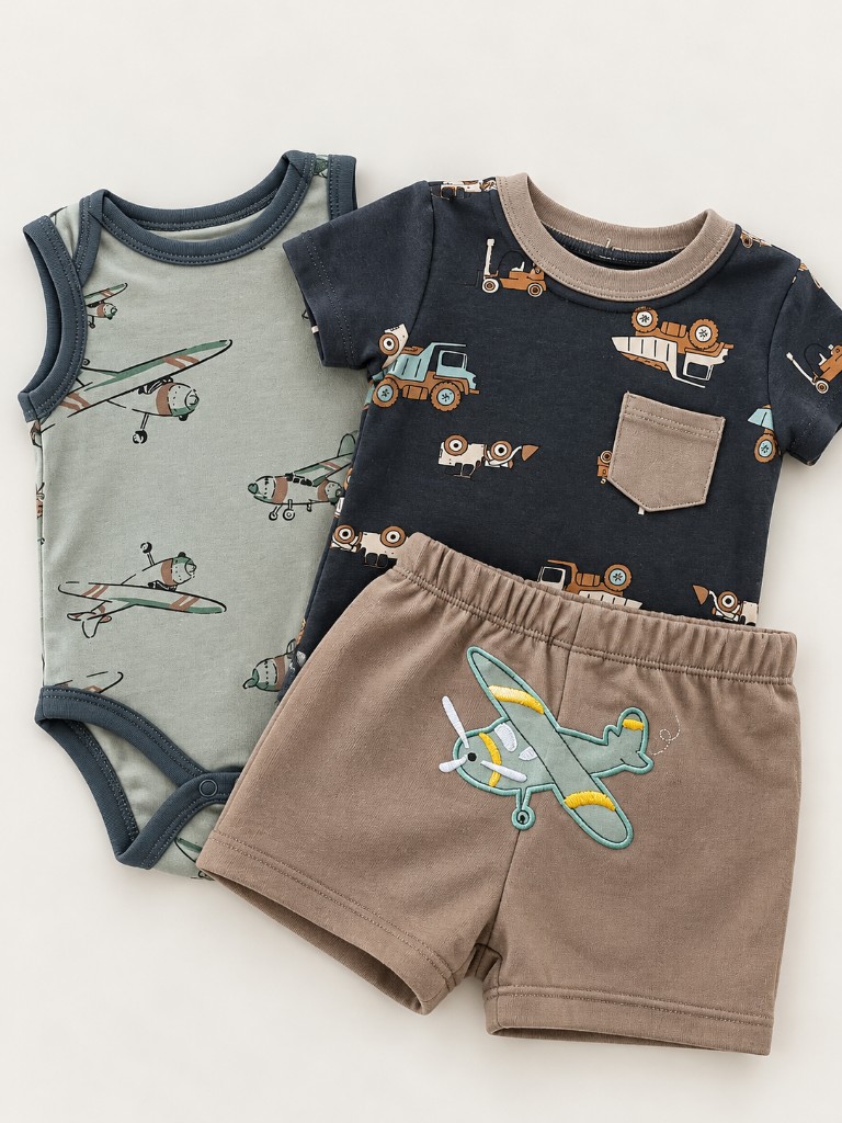 CONJUNTO AVION 3PIEZAS