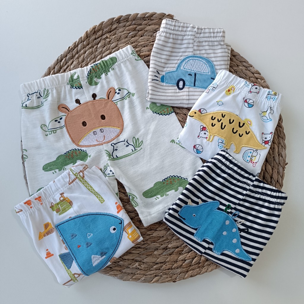 SHORTS PACK DE 5 TALLE 9M