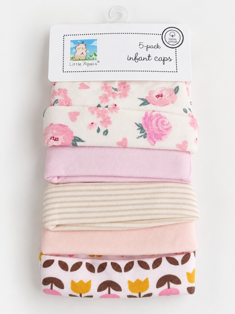 Pack 5 gorritas flores