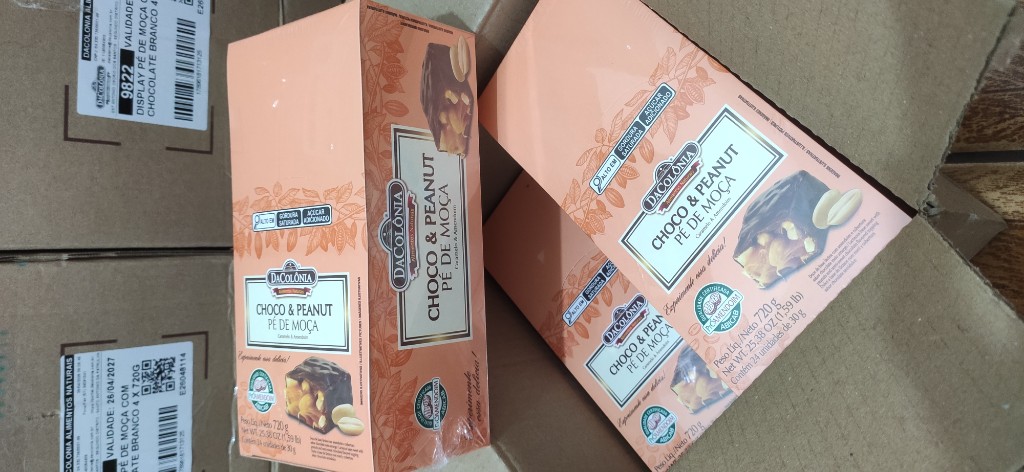 Pé de moça chocolate 24 un 30gr cada