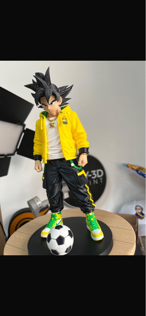 Goku incha leopardo
