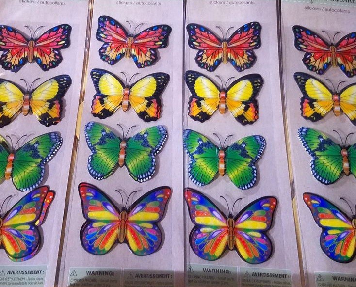 Pegatinas de Mariposa