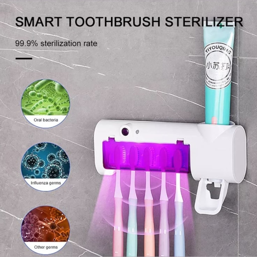 Porta cepillo UV de plastico