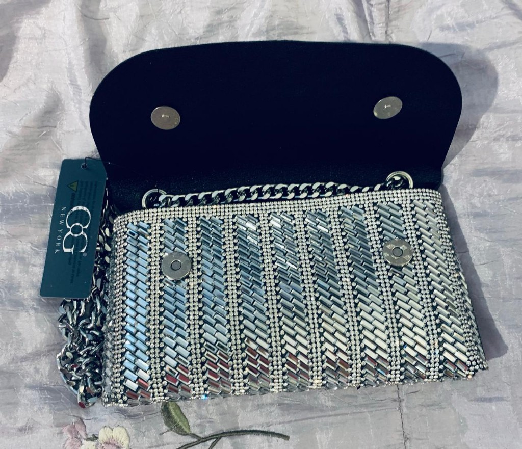 CG bolso plateado