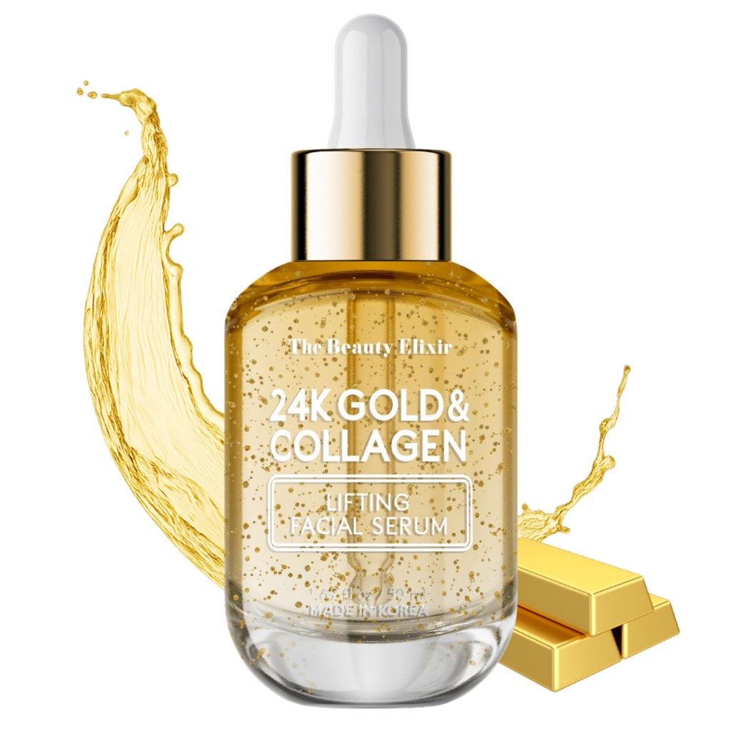 The Beauty Elixir 24K Gold & Collagen serum facial