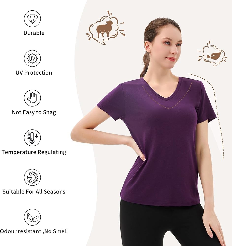 Blusa morada deportiva