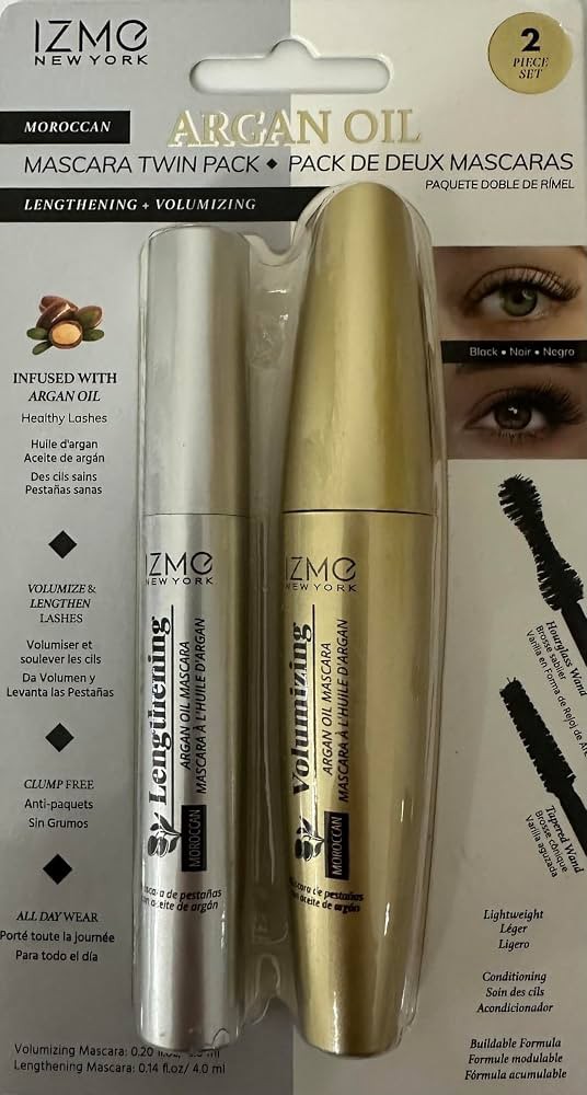 IZMO New York rimel dorado y plata
