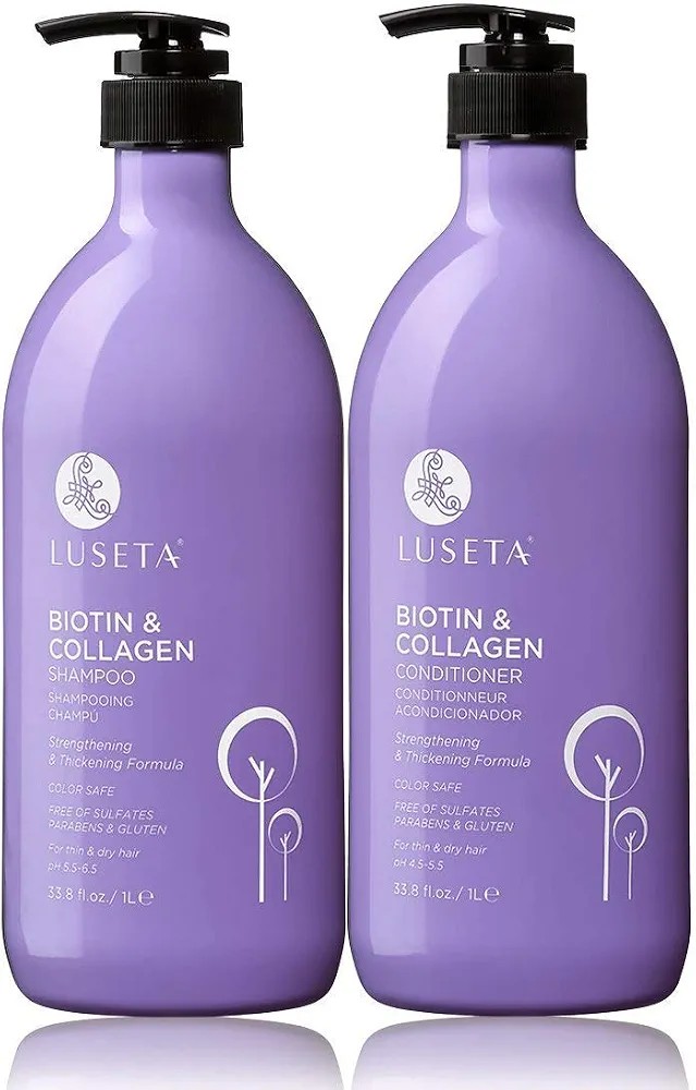 Luseta Biotin & Collagen duo morado
