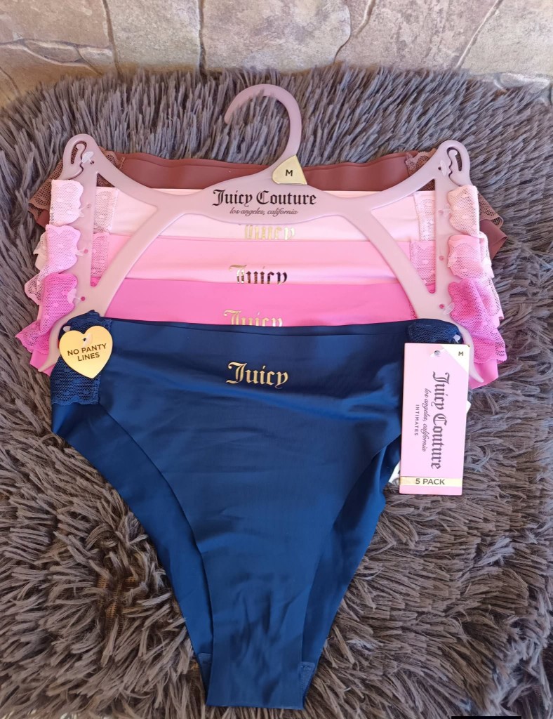 Juicy Couture panties 5 pack
