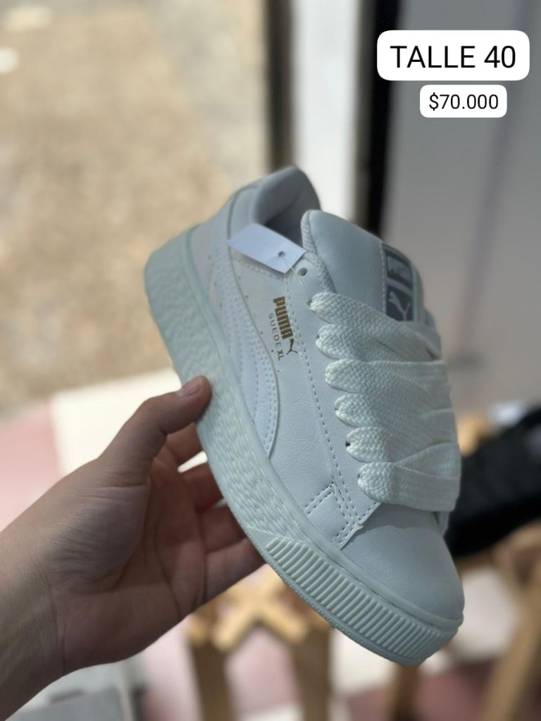 Puma blancas deportivas