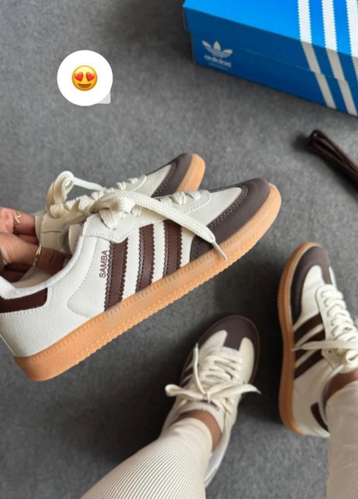 ADIDAS SAMBA BEIGE/CHOCOLATE