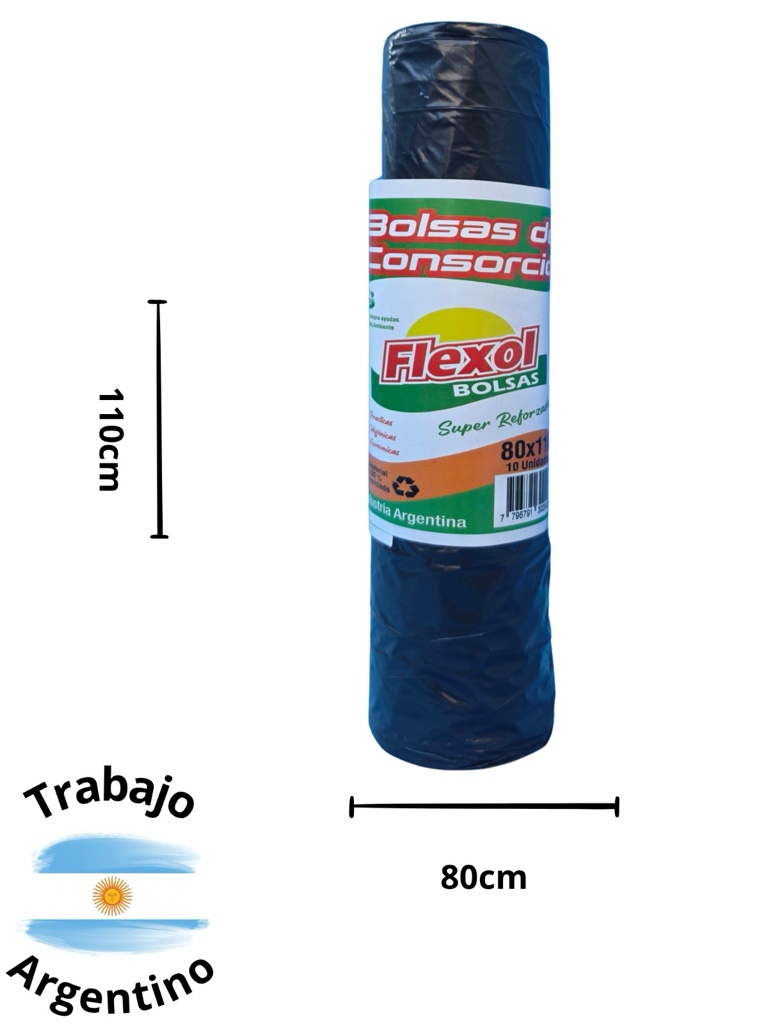 Bolsa Flexol 80x110