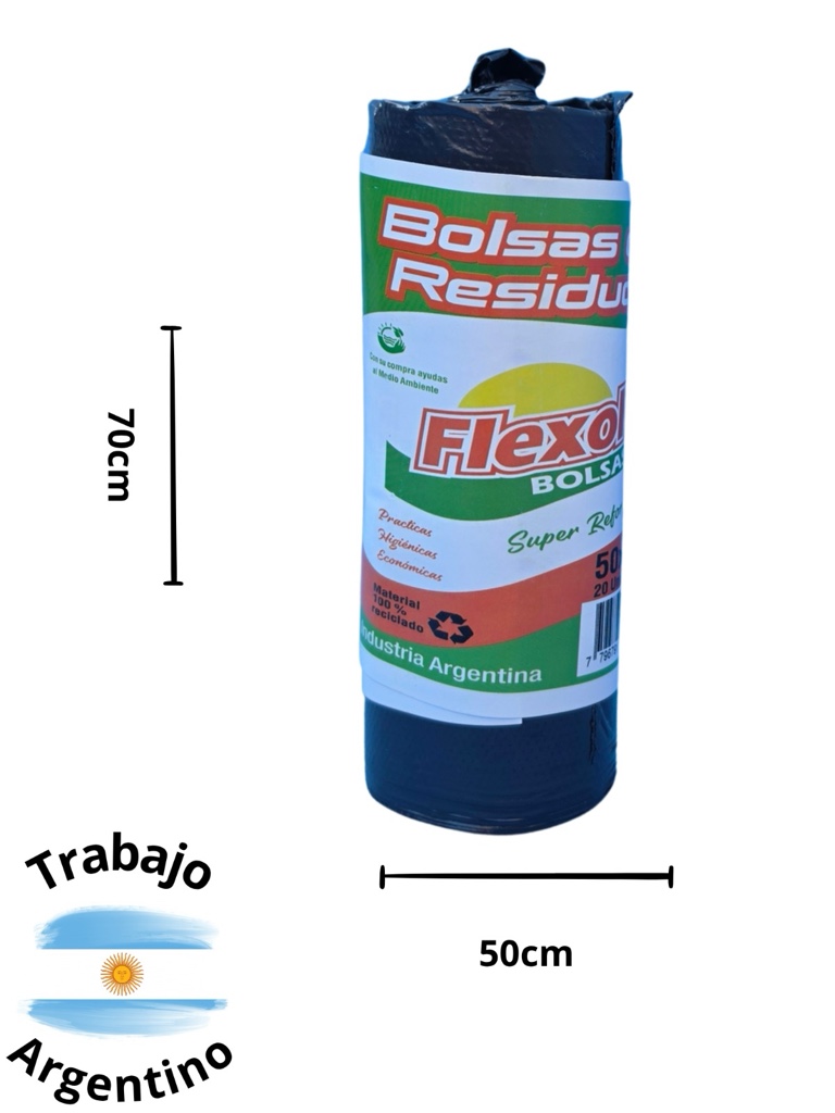 Bolsa Flexol 50x70 20uni dares