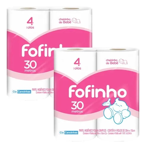 Fofinho fragancia bebé 4x30 pH
