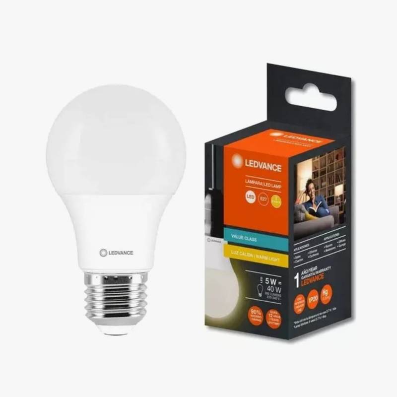 LEDVANCE lámpara led 5.5w luz cálida