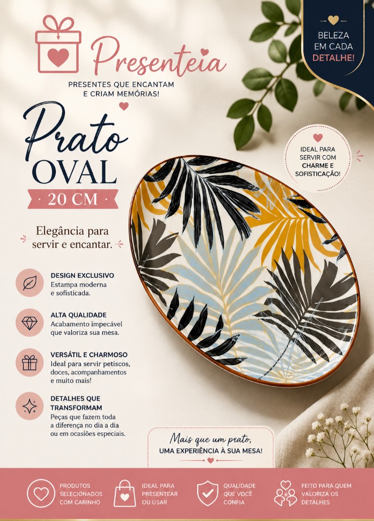 Prato oval