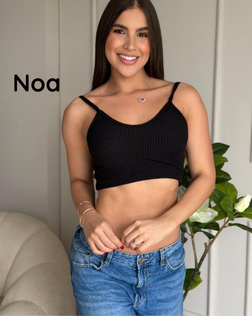 Blusa Dama En Rib Noa