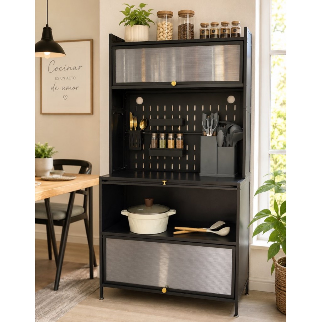 Gabinete Organizador Cocina Con Puertas