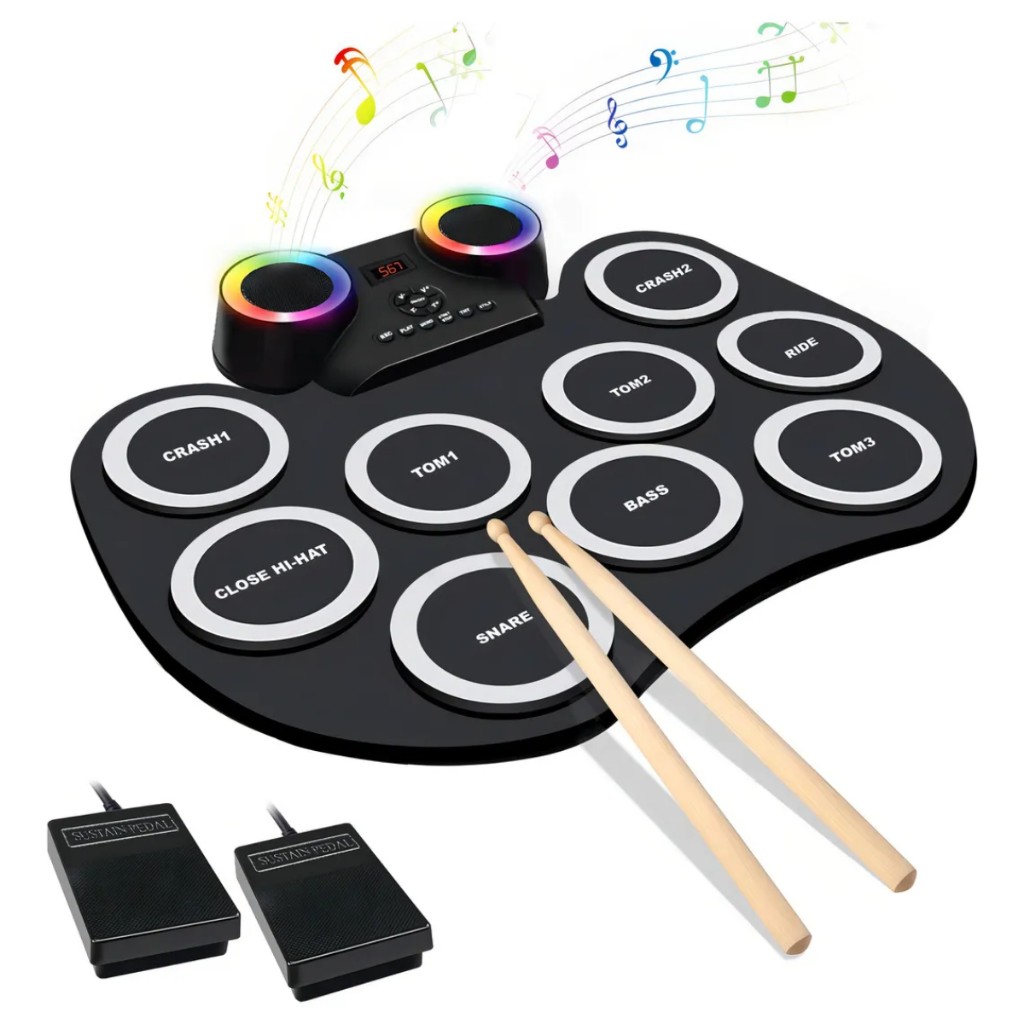 Bateria Electronica Portatil Tambores