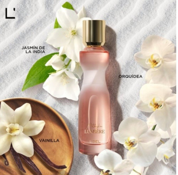 L'BEL Lumiere rosa perfume