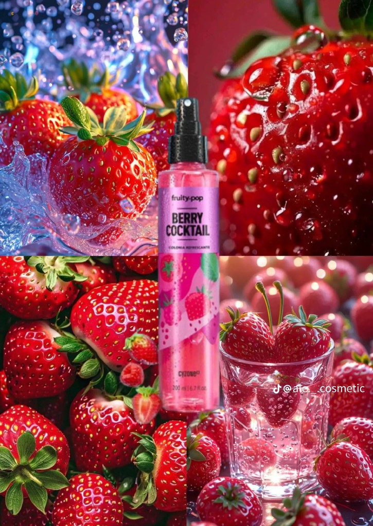 Fruity Pop Berry Cocktail