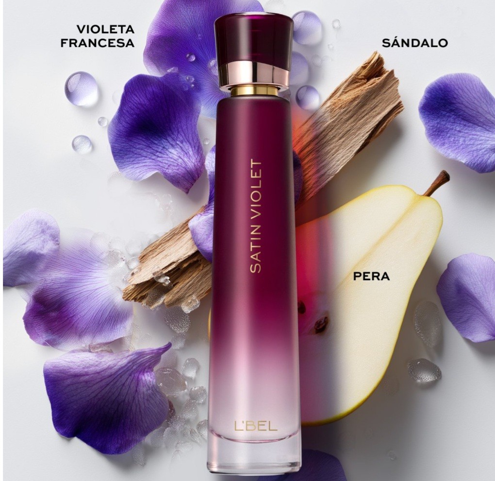 L'BEL Satin Violet