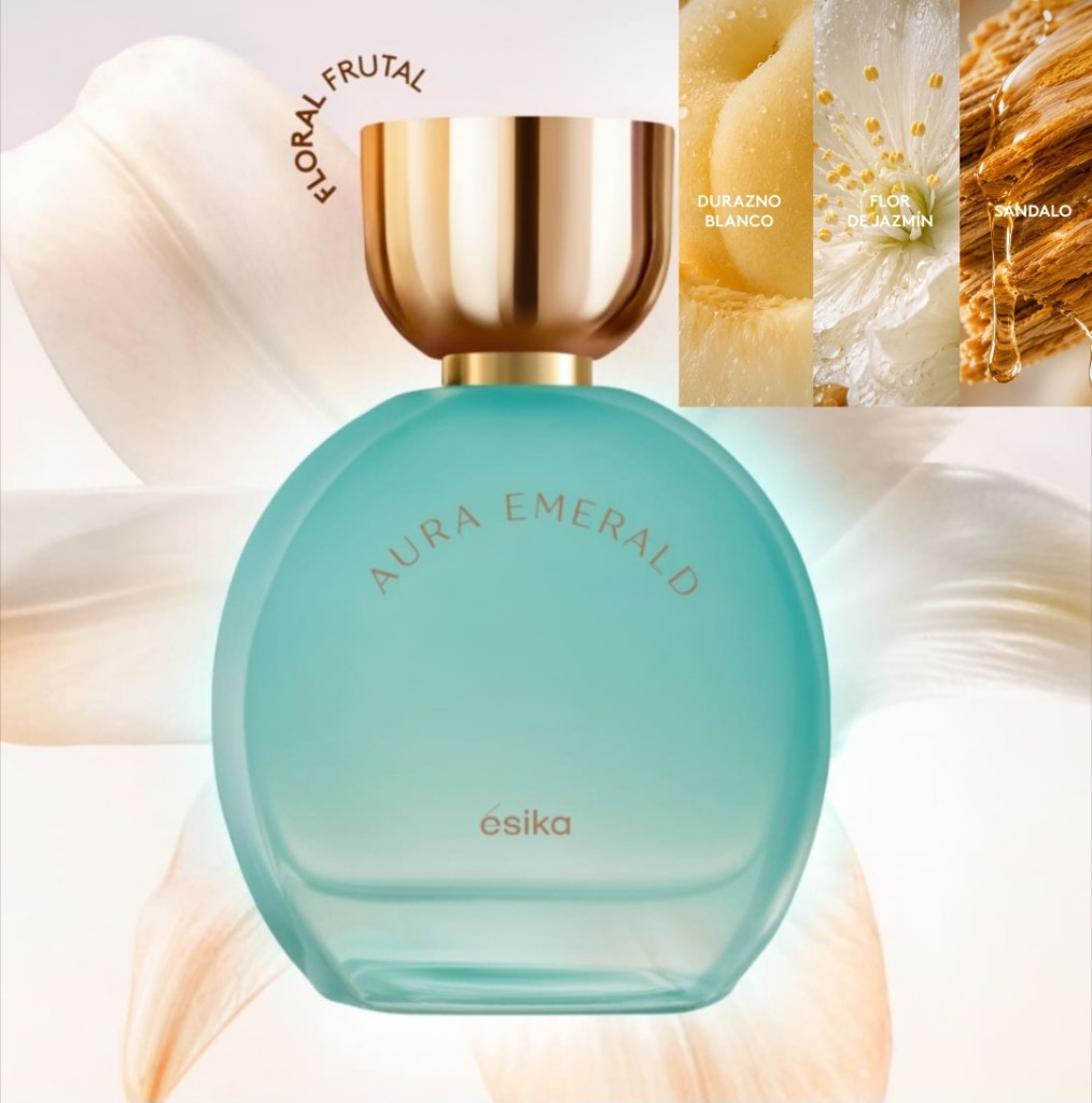 Ésika Aura Emerald frutal floral