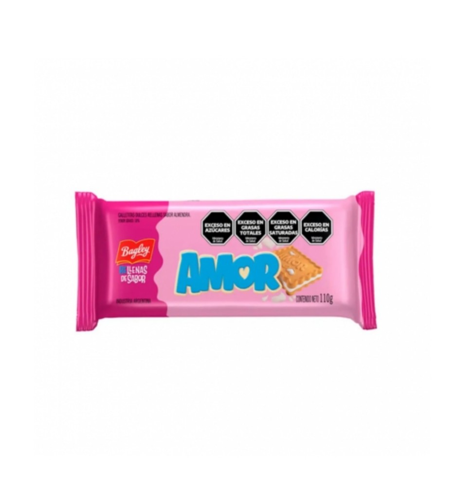 Galletitas Bagley Amor 110g