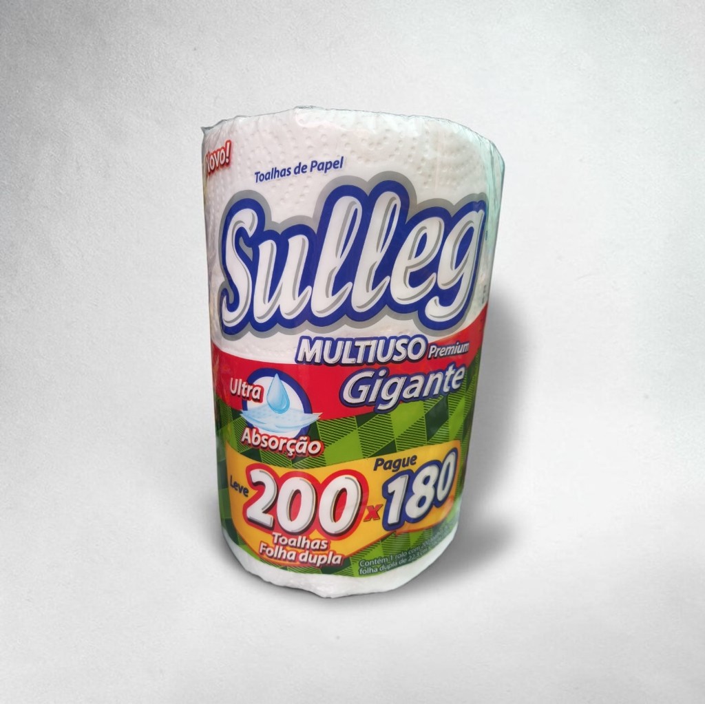 Sulleg papel para cocina - multiuso de 200 cortes