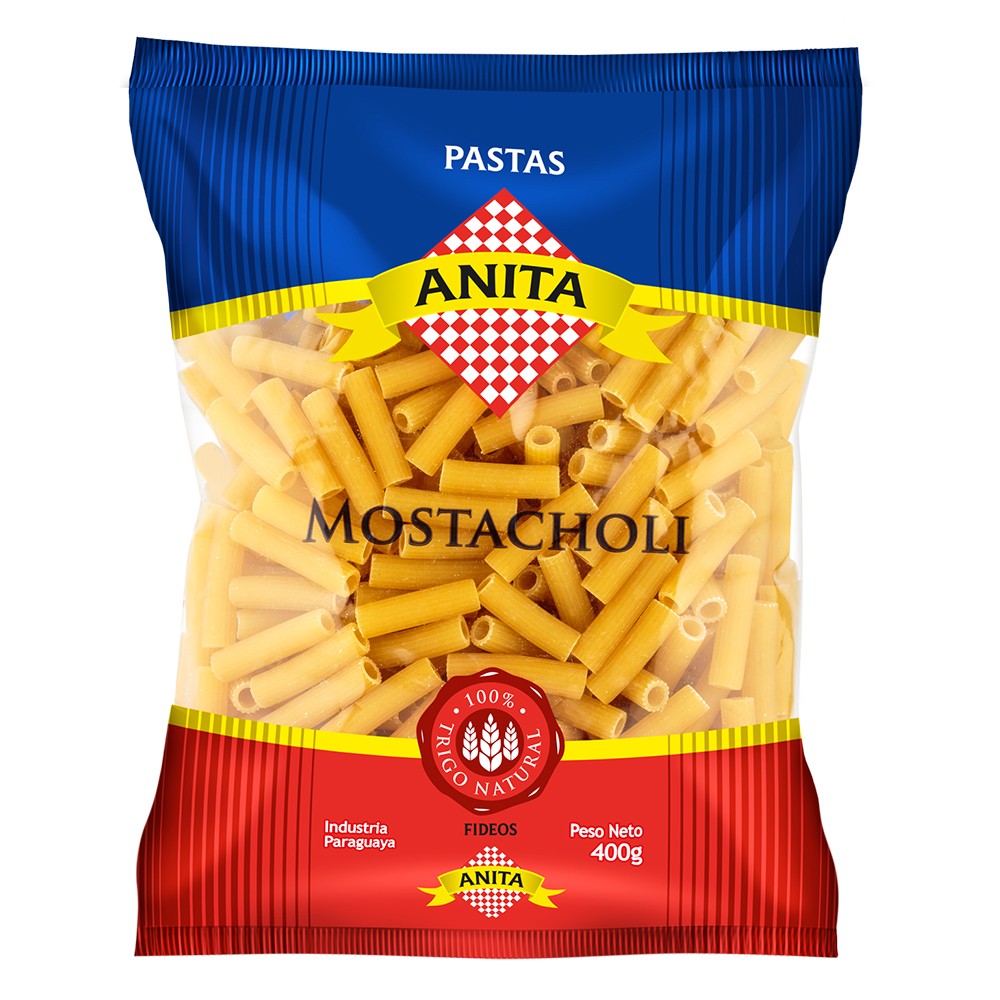 Fideos Anita Mostacholi 400g