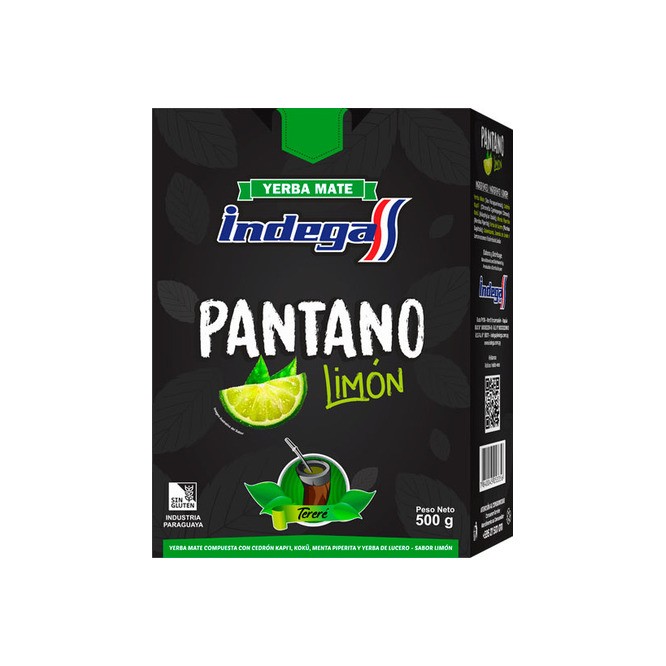 Yerba Indega Pantano Limón 500g